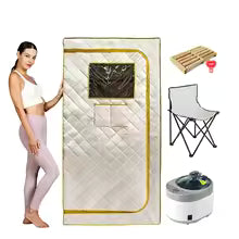 Full Body Home Steam Sauna – 4L Dampfsauna mit Zeitschaltuhr