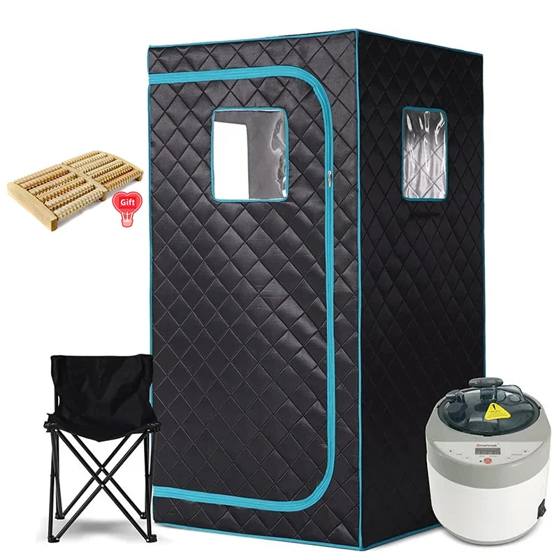 Full Body Home Steam Sauna – 4L Dampfsauna mit Zeitschaltuhr